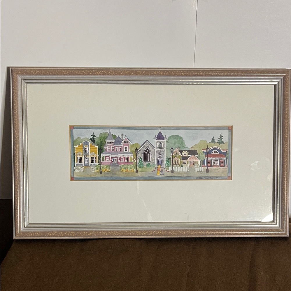 😄Country Crystal Pane" by the Canadian artist Helen Downing Hunter